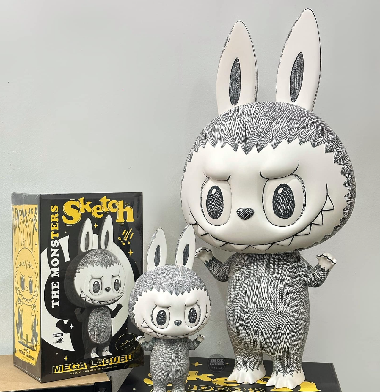 POPMART MEGA LABUBU 400% スタチュー メガラブブ POPMART MEGA LABUBU